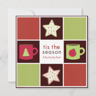 Weihnachtskochtausch-Party Einladungen