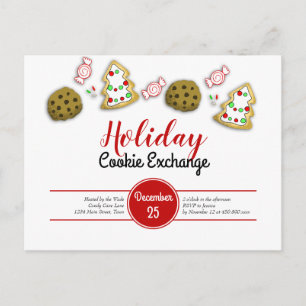 Weihnachtskochtausch Postkarte