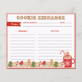 Weihnachtskochtausch | Rezept Card