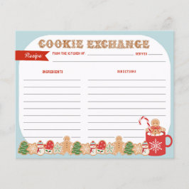 Weihnachtskochtausch | Rezept Card