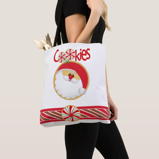 Weihnachtskochtopf - Volldrucktasche, Mittel (Von Nahem)