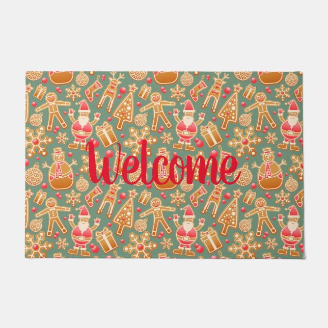 Weihnachtskollektion Fußmatte (Vorderseite)