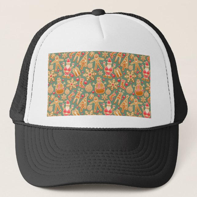 Weihnachtskollektion Truckerkappe (Vorderseite)