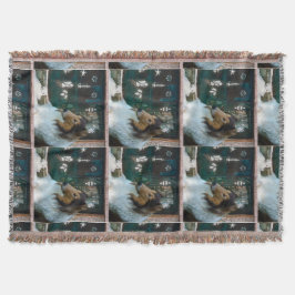 Weihnachtskollie am Fenster Decke