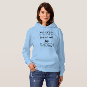 Weihnachtskomfort und Freude mit Weihnachtsbildern Hoodie