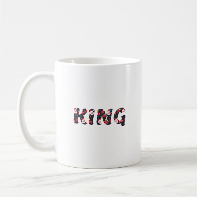 Weihnachtskönig Kaffeetasse (Links)