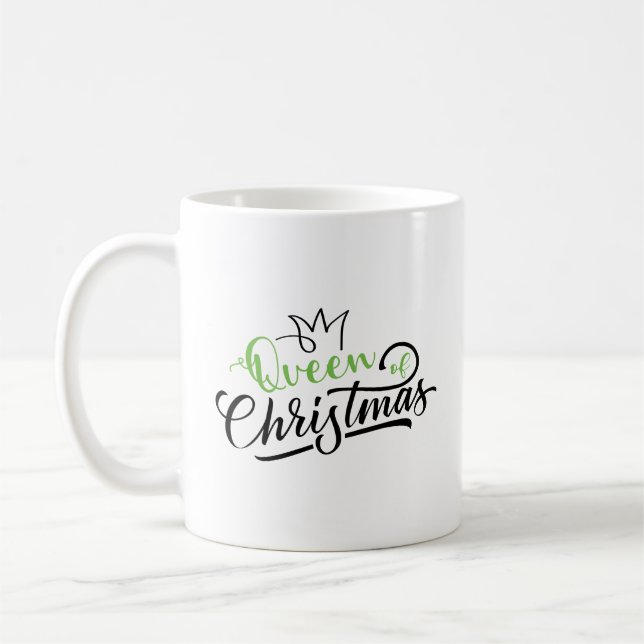 Weihnachtskönigin Kaffeetasse (Links)