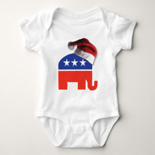 Weihnachtskonservativ Baby Strampler