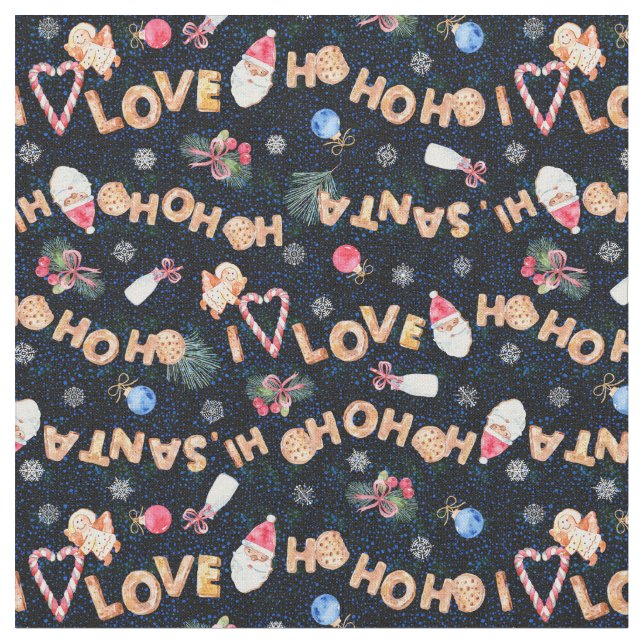 Weihnachtskost Feiertag Stoff (Nahaufnahme)