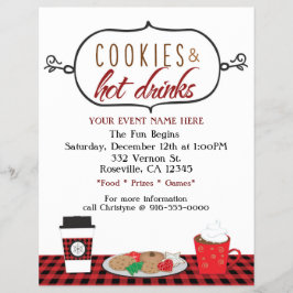 Weihnachtskost & Hot Drinks Flyer