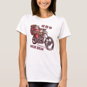 Weihnachtskostüm für Biker Einladung T-Shirt