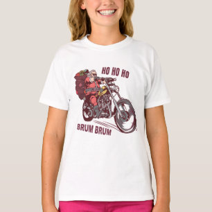 Weihnachtskostüm für Biker Einladung T-Shirt
