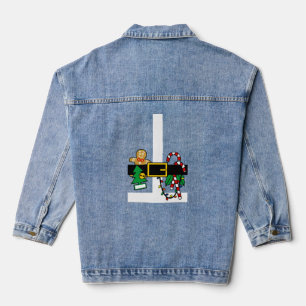 Weihnachtskostüm Weihnachten Anzug Jeansjacke