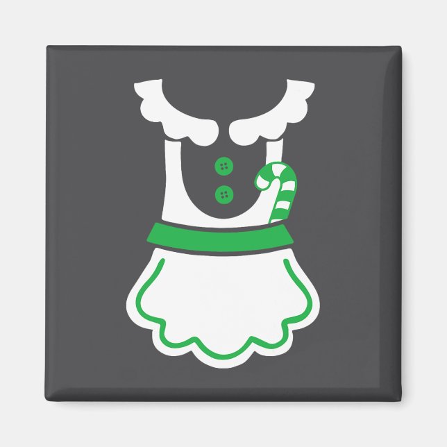 Weihnachtskostüme Matching Familienpaare Pa Magnet (Vorne)