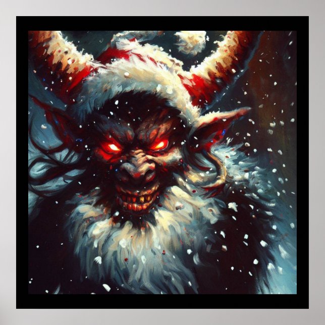 Weihnachtskrampus 1 poster (Vorne)