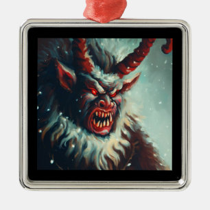 WeihnachtsKrampus 3 Ornament Aus Metall