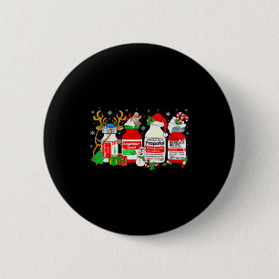 Weihnachtskrankenschwester Pfefferminz-Mocha Profo Button
