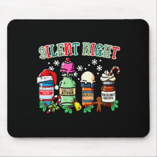 Weihnachtskrankenschwester Stille Nacht Propofol X Mousepad