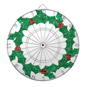 Weihnachtskranz Dartscheibe