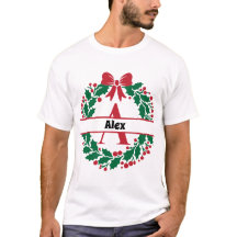 Weihnachtskranz Familie Matching Name Brief A
