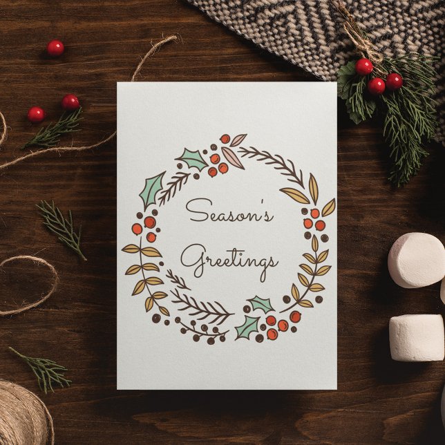 Weihnachtskranz - Grüße der Jahreszeit (Von Creator hochgeladen)