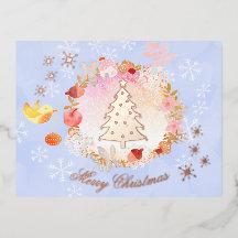 Weihnachtskranz in Aquarellfarbe. Pastel. Personal