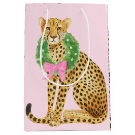 Weihnachtskranz Leopard Mittlere Geschenktüte