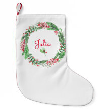 WeihnachtsKranz-Monogramm-Name