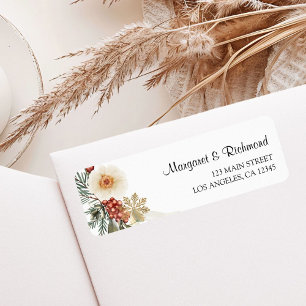 Weihnachtskranz - Winter-Hochzeit