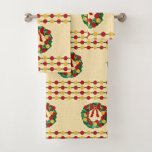 Weihnachtskränze Strickmuster
