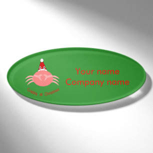 Weihnachtskraut-Individuelle Name Namenschild