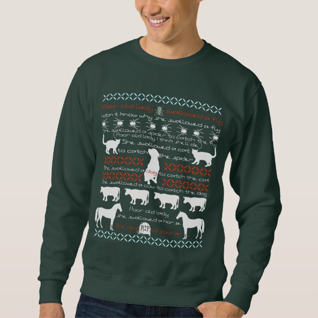 Weihnachtskraut Sweatshirt (Vorderseite)
