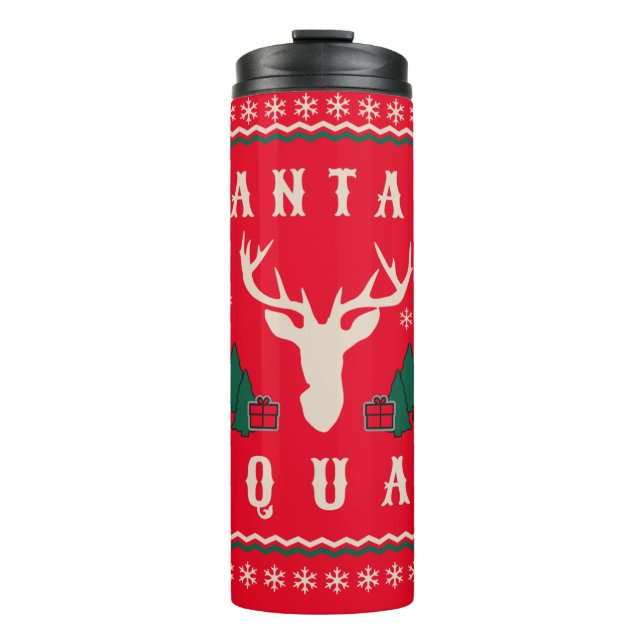 Weihnachtskraut Thermosbecher (Vorderseite)
