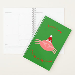 Weihnachtskrebs Custom Planner Planer