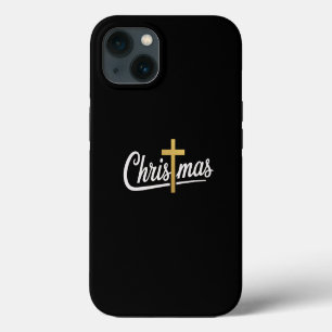 Weihnachtskreuz Familienpassendes Jesus-Geschenk I iPhone 13 Hülle