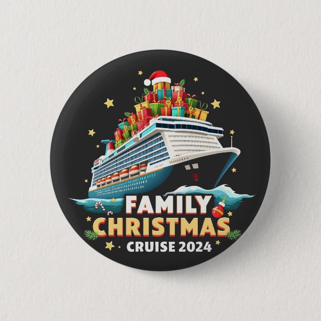 Weihnachtskreuzfahrt 2024 - Matching Outfit Button (Vorderseite)