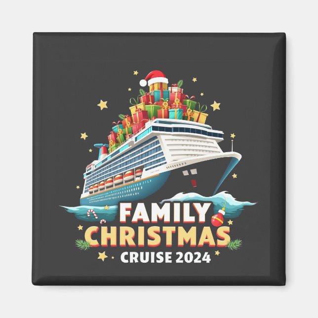 Weihnachtskreuzfahrt 2024 - Matching Outfit Magnet (Vorne)