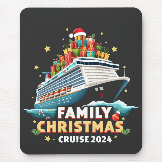 Weihnachtskreuzfahrt 2024 - Matching Outfit Mousepad (Vorne)
