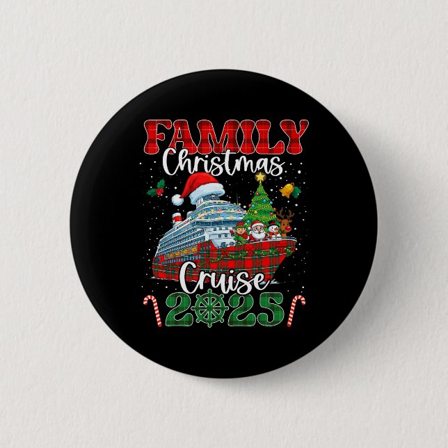 Weihnachtskreuzfahrt 2025 Matching Group Cruise Button (Vorderseite)