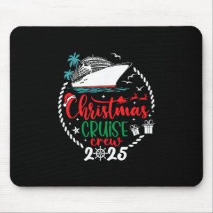 Weihnachtskreuzfahrt Besatzung 2025 Xmas Familien- Mousepad