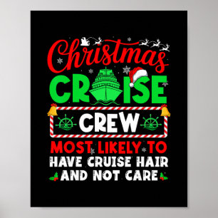 Weihnachtskreuzfahrt-Besatzung hat wahrscheinlich Poster