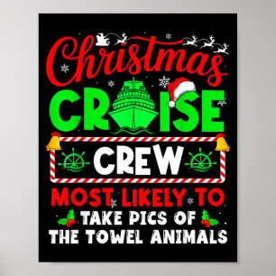 Weihnachtskreuzfahrt-Besatzung nimmt am wahrschein Poster