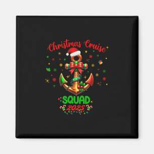 Weihnachtskreuzfahrt Familien passende Gruppe Xmas Magnet