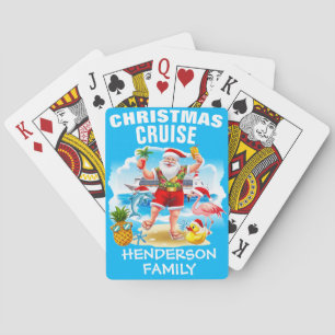 Weihnachtskreuzfahrt Spielkarten