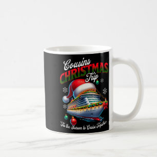 Weihnachtskreuzfahrtschiff passende Cousins Reise  Kaffeetasse
