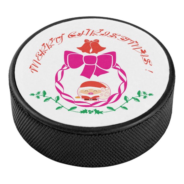 Weihnachtskrieg Eishockey Puck (3/4)