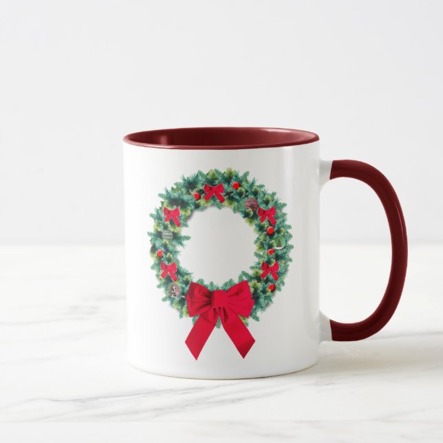 Weihnachtskrieg-Tasse Tasse (Rechts)