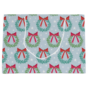 Weihnachtskriege mit Bows Retro Inspiriert Große Geschenktüte