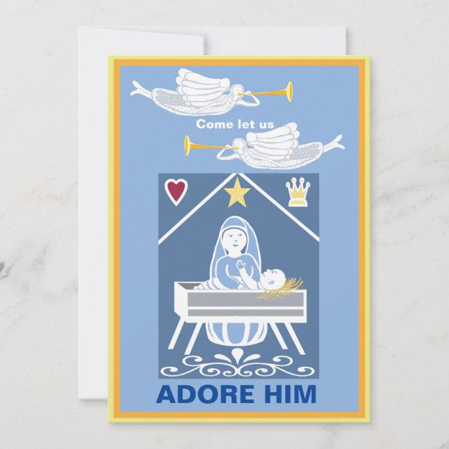 Weihnachtskrippe (Vorderseite)