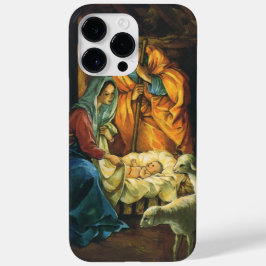 Weihnachtskrippe, Baby Jesus in Gefahr Case-Mate iPhone 14 Pro Max Hülle